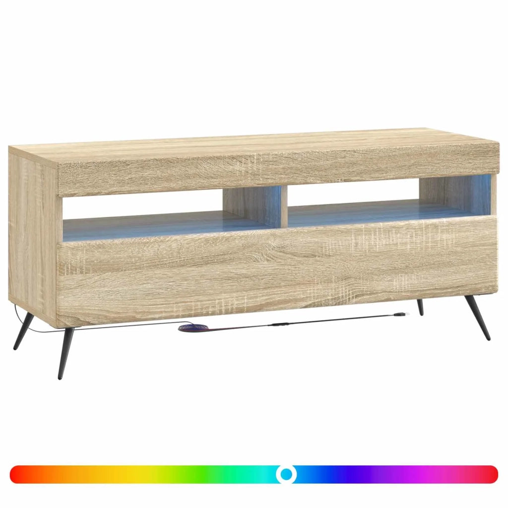 Mobile TV LED Rovere Sonoma Legno ingegnerizzato 897647