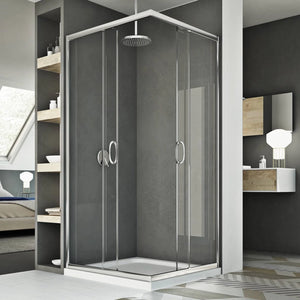 Box doccia 70x72CM H185 trasparente mod. Junior