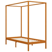 Giroletto senza Materaso Ambrato in Legno di Pino 100x200cm 283257