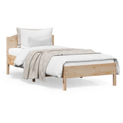 Giroletto senza Materasso 100x200 cm in Legno Massello di Pino 842614