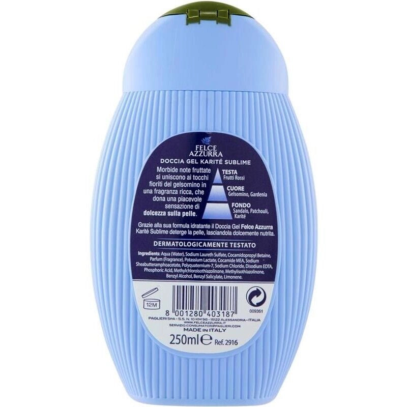 FELCE AZZURRA DOCCIA KARITÈ SUBLIME NUTRIENTE 250 ML