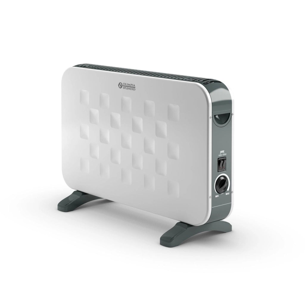 Olimpia Splendid 99296 Caleo Metal Termoconvettore 2000 W 3 livelli di potenza 750 1250 2000 W fino a 60 m³ colore Metallico