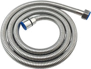 Doucheslang 200cm con doppia sicurezza di rotazione. Doucheslang in acciaio inossidabile 304 estremamente flessibile, torsione resistente, con protezione da pieghe - flessibile e resistente alle pieghe universale G ½” misura di connessione
