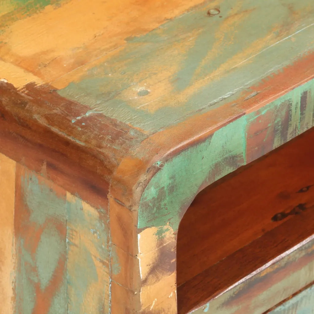 Mobile Porta TV 117x30x41 cm in Legno Massello di Recupero cod mxl 19300