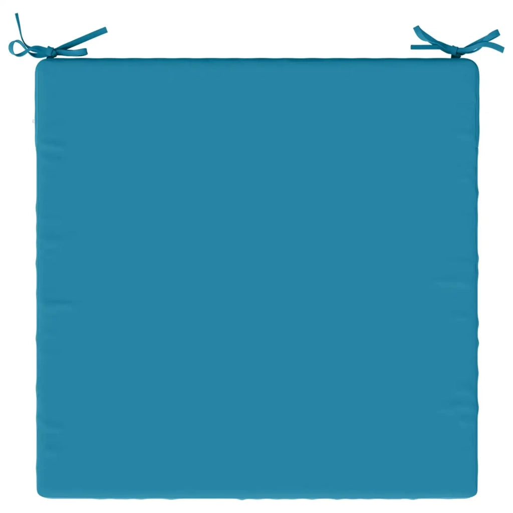 Cuscino per Sedia in Unico Pezzo SOEST 100% Poliestere Azzurro 945033