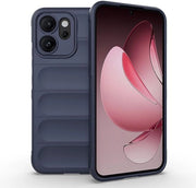 Copriphone resistente a urti - compatibile con Reno14 e Reno14 FS - Bumper in TPU - morbido - duraturo - colore notte blu - copritelefono