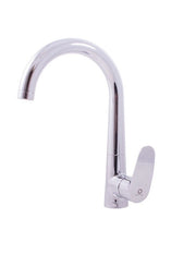 Miscelatore lavello alto girevole AMUR in ottone cromato