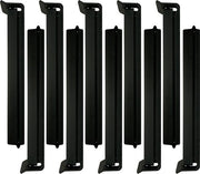Zakclips in nero (10 pezzi) | 10 clip per sacchetto / zakklem / clip per alimenti in nero con 14 cm di lunghezza e 1,8 cm di larghezza, qualità funzionale per clip.