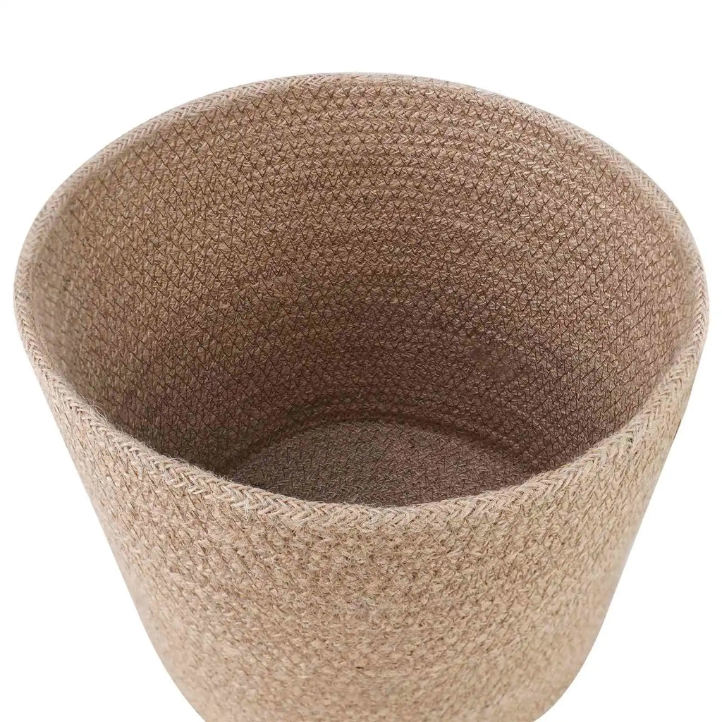 Set di Vasi per Piante 2 pcs Naturale Ø 28 x 28 cm