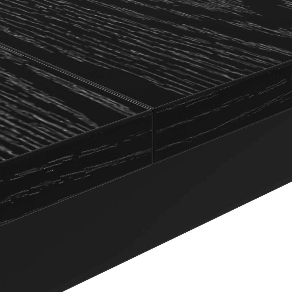 Tavolino da salotto | Tavolino da caff¨¨ | Tavolino da Soggiorno Rovere Nero 80 x 80 x 45 cm