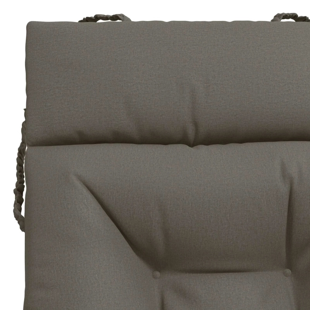 Cuscino per Lettino VIANEN 100% Poliestere Grigio 953948