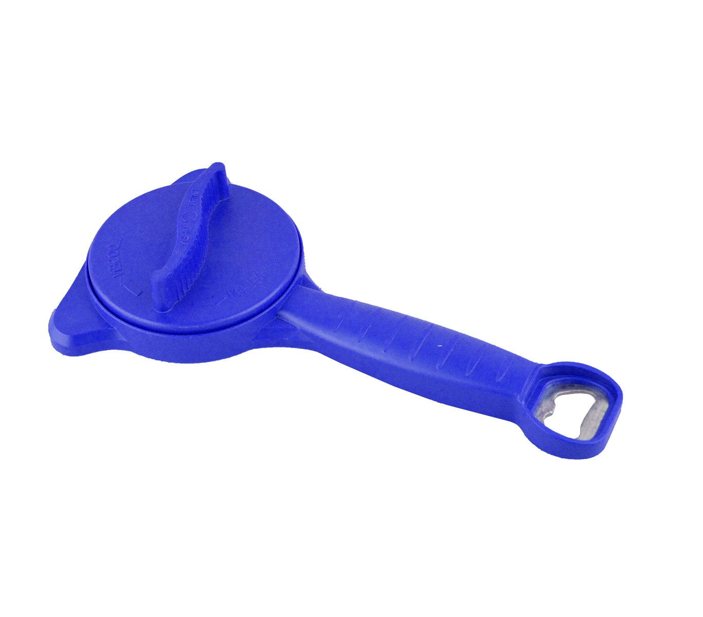 Svitatappi regolabile 2 in 1 con apribottiglia Blu