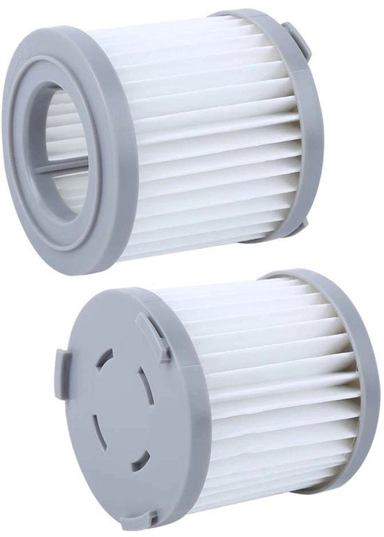 Filtro per Aspirapolvere di Alta Qualità - 2 Pezzi - ABS - Riduzione Allergie - Sostenibile - Filtro Efficiente per Polvere e Polline - Filtro