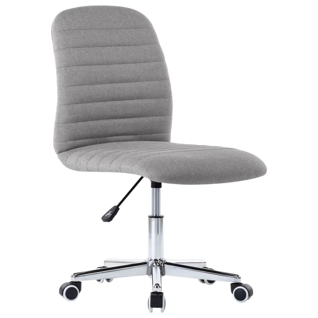 Sedie da Pranzo 2 pz Grigio Chiaro in Tessuto cod mxl 29089