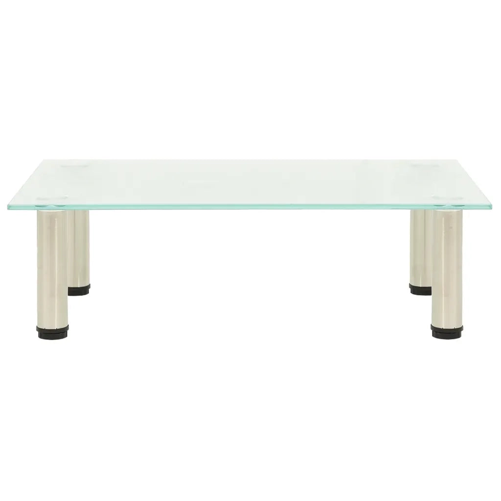 322762 TV Stand Frosted 60x35x17 cm Tempered Glass cod mxl 12957