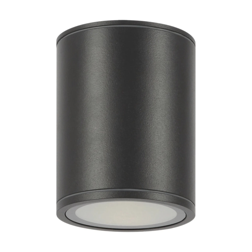 Plafoniera Da Esterno Moderno Bar Led Integrato 12W Metallo Grigio Ip65