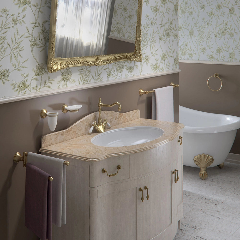 Portasalviette GEDY linea Romance da 60cm Bronzo