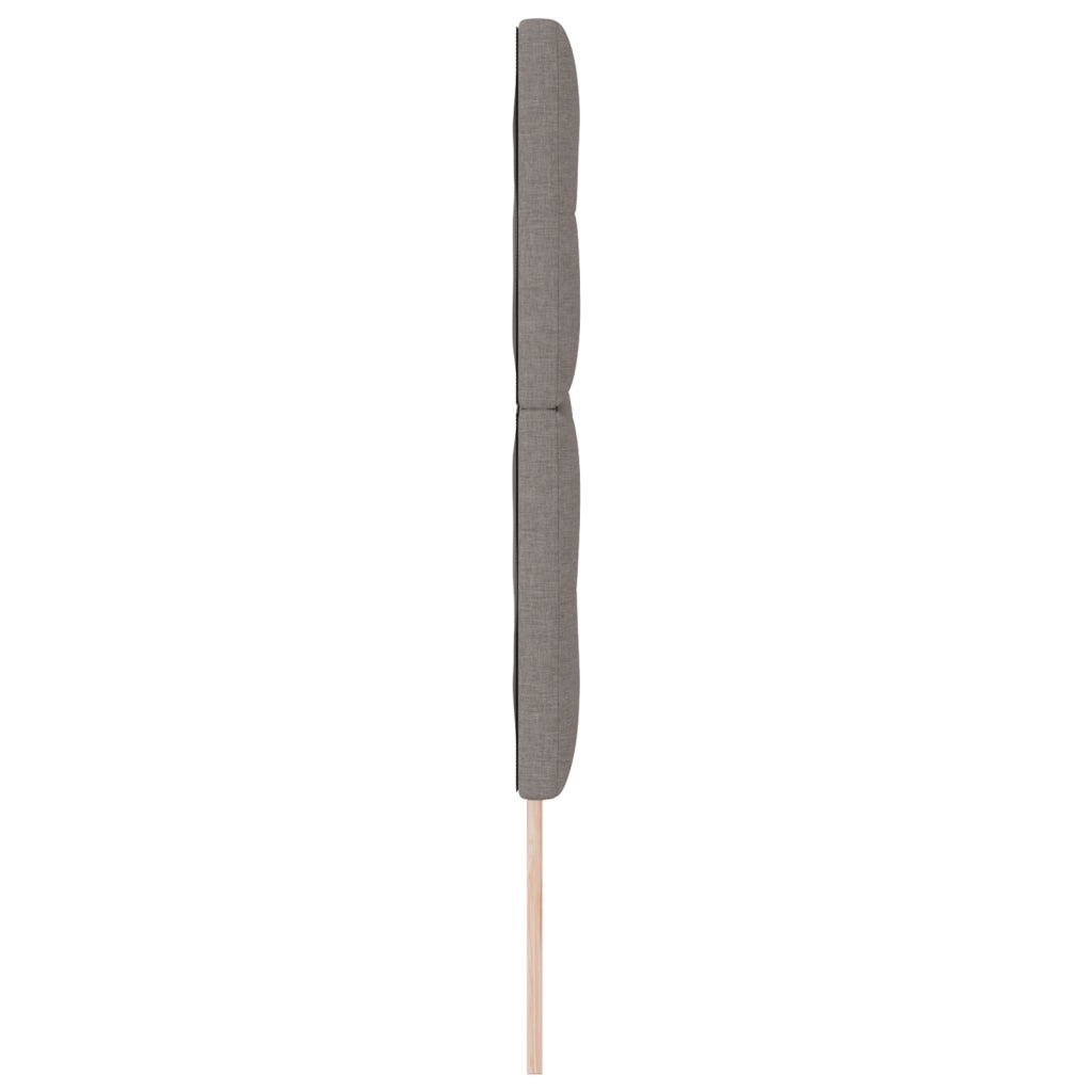 Testata LED  Tortora 72 cm Tessuto
