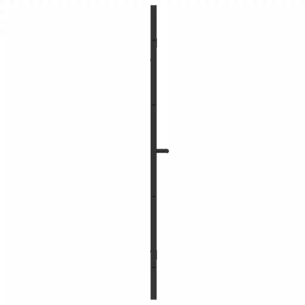 Involucro Doccia Nero 120 x 140 cm Vetro ESG e Alluminio 42018545