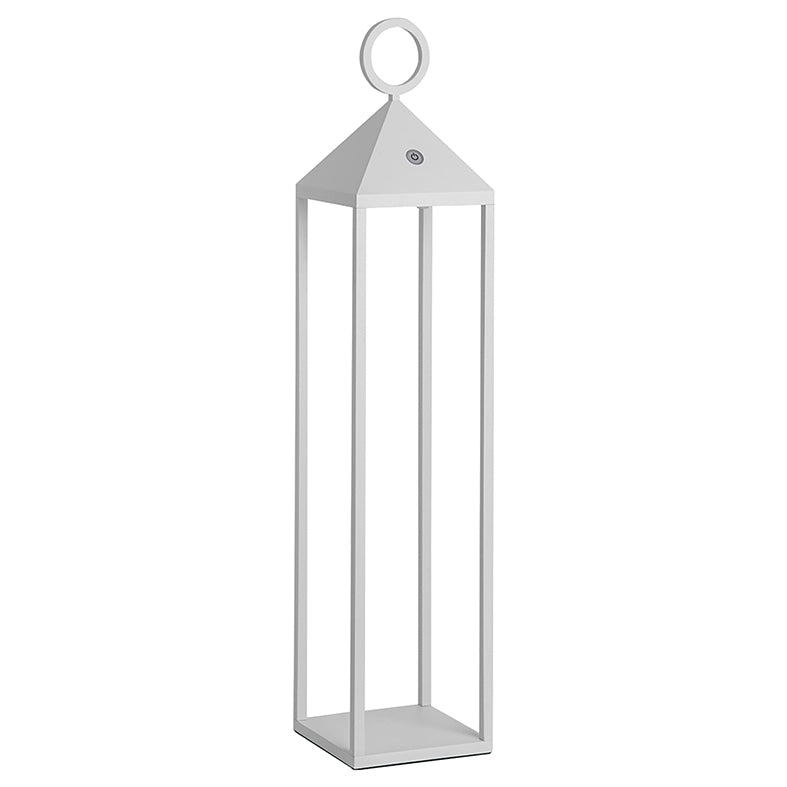 PICNIC Lampada da tavolo portatile LED 2,2W IP54 2700K CRI85 67cm - Bianca - Rossini Group - Design in alluminio pressofuso
