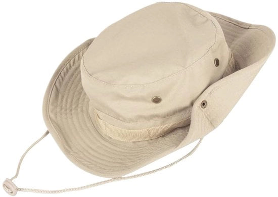 Cappello da sole - Cappello da sole pieghevole 58-60cm uomo donna cappello da sole esterno giungla cappello da cowboy cappello khaki