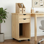 Mobile con Ruote con ruota Marrone 34 x 39 x 65,5 cm 42032391
