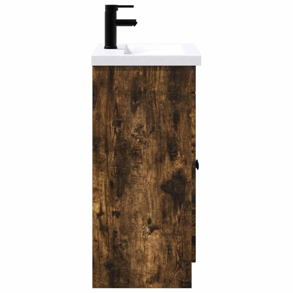 Set di mobili per il bagno Rovere Fumo 78,5 x 37,5 x 81 cm 3404199