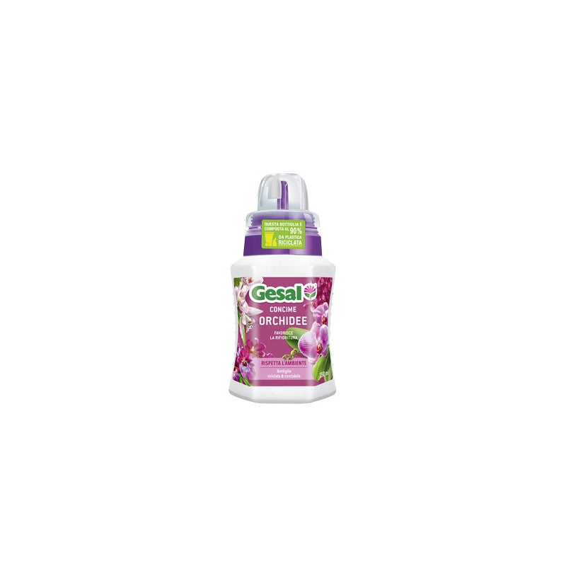 Concime liquido Gesal Orchidee 250 ml – Fioriture abbondanti e durature