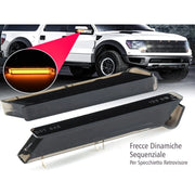 Kit Freccia Laterale a Led Freccia Dinamica Frontale Lente Fume Ford F150 Raptor Expedition Lincoln  Mark LT OEM 4L3Z13B374AA 4L3Z13B375AA