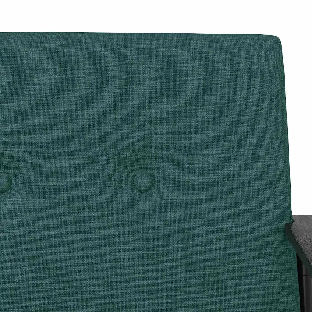 poltrona Verde Scuro Tessuto