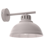Applique Sven 1xE27 beige metallo industriale Luminex