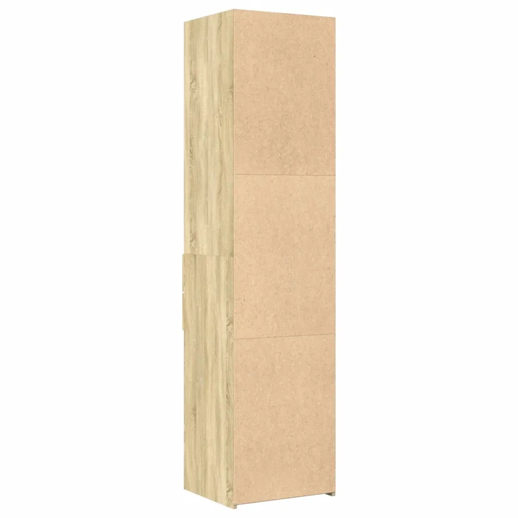 Credenza Rovere Sonoma 45x42,5x185 cm in Legno Multistrato
