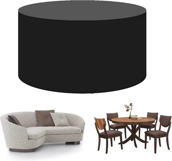 Ombrelloni per giardino impermeabili a forma rotonda, dimensioni 94 x 140 cm - Protezione all'aperto duratura