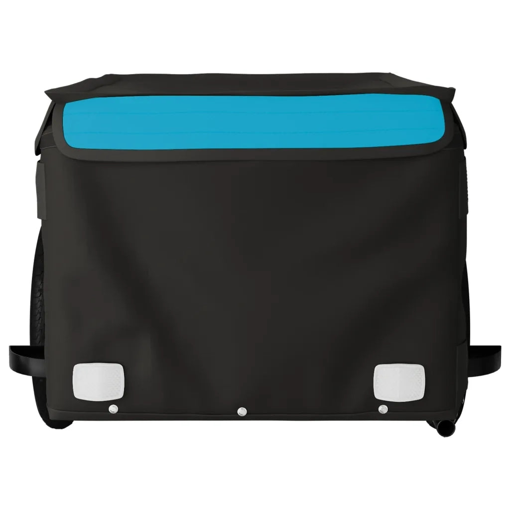 Rimorchio da Bici Nero e Blu 30 kg in Ferro CFW5938975
