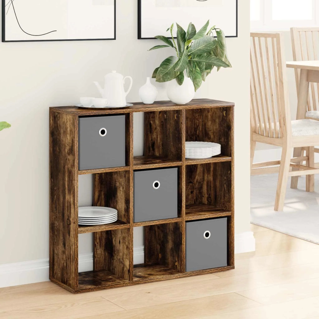 Credenza con cassetto Rovere fumé 73,5 x 24 x 69,5 cm