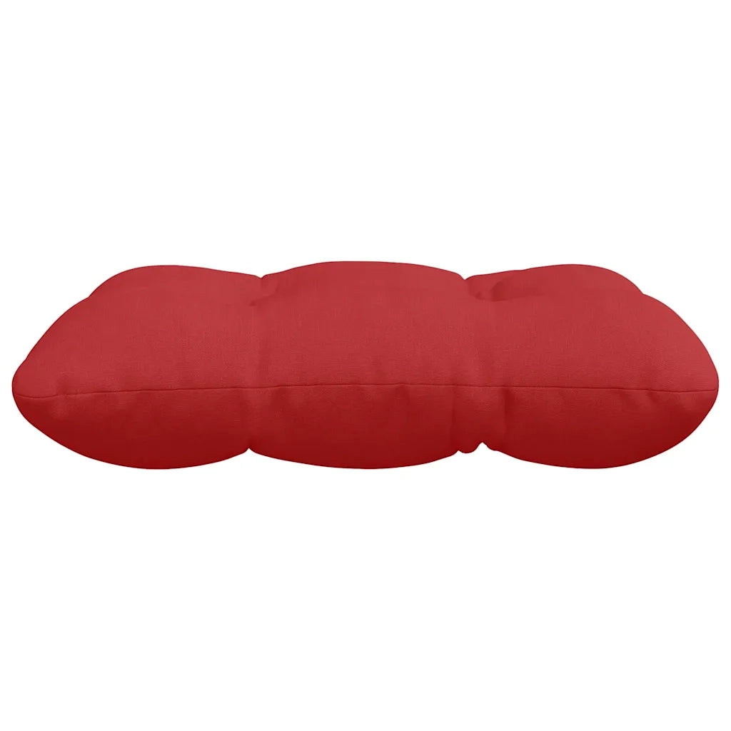 Cuscini per Seduta 4 pcs Rosso 40 x 40 x 12 cm Tessuto