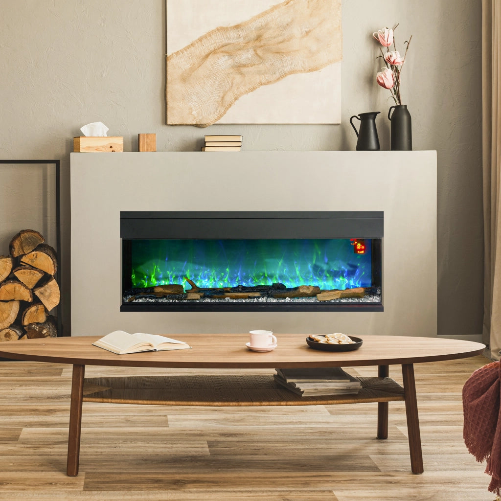 Camino Elettrico da Incasso ¨C zephmum ¨C Nero 1800W