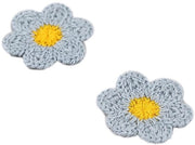 Pannelli floreali 20 pezzi - Pannelli ricamati - Adesivi per abbigliamento - Abbigliamento fai da te - 3,5 cm - Poliestere di alta qualità