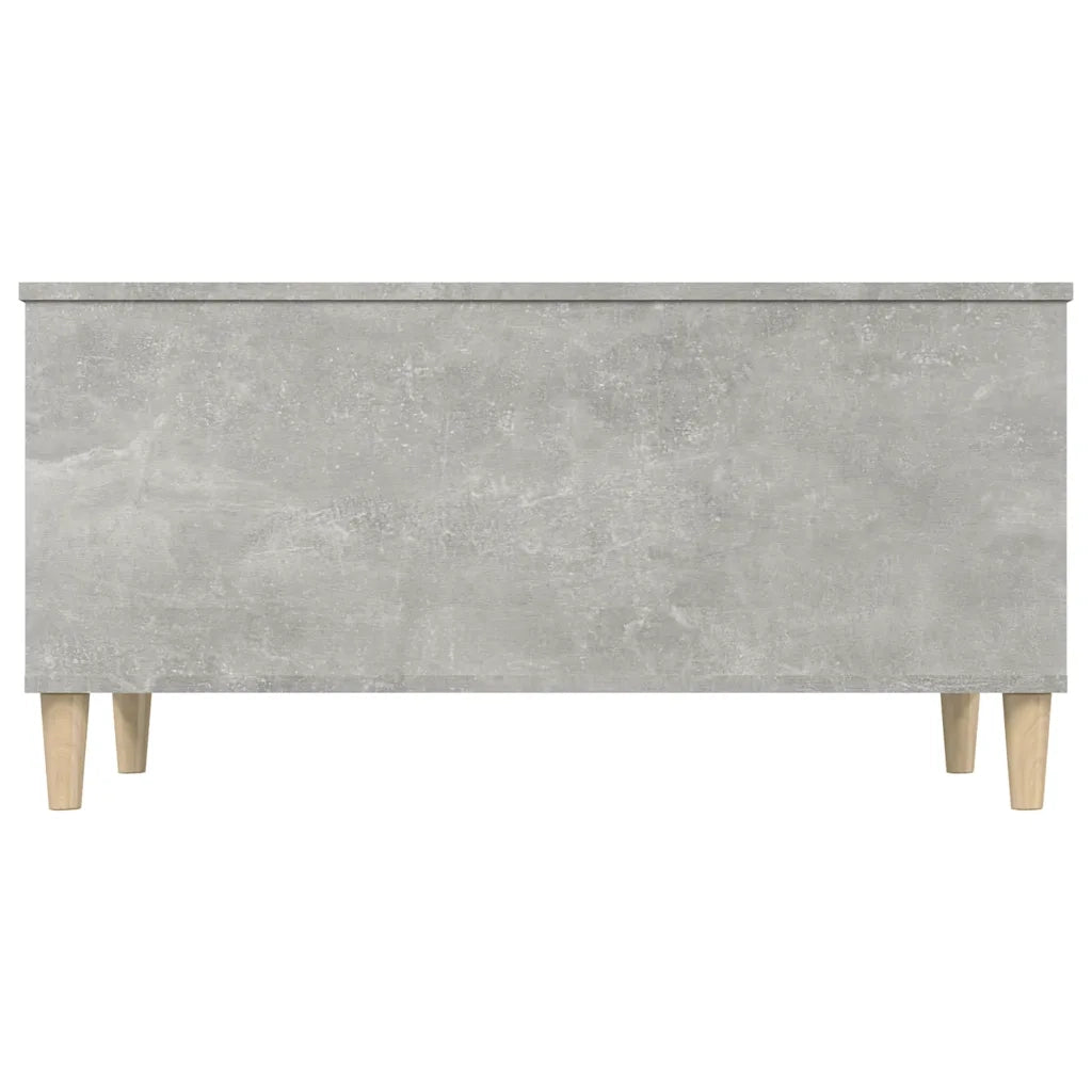 Tavolino salotto | Tavolino da caff¨¨ | Tavolino da Soggiorno Grigio Cemento 90x44,5x45 cm Legno Multistrato