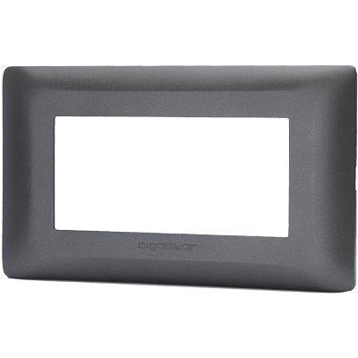 PLACCA COPRIFRUTTI ABM - NERO POSTI 4 MM 140X85- 8 pezzi