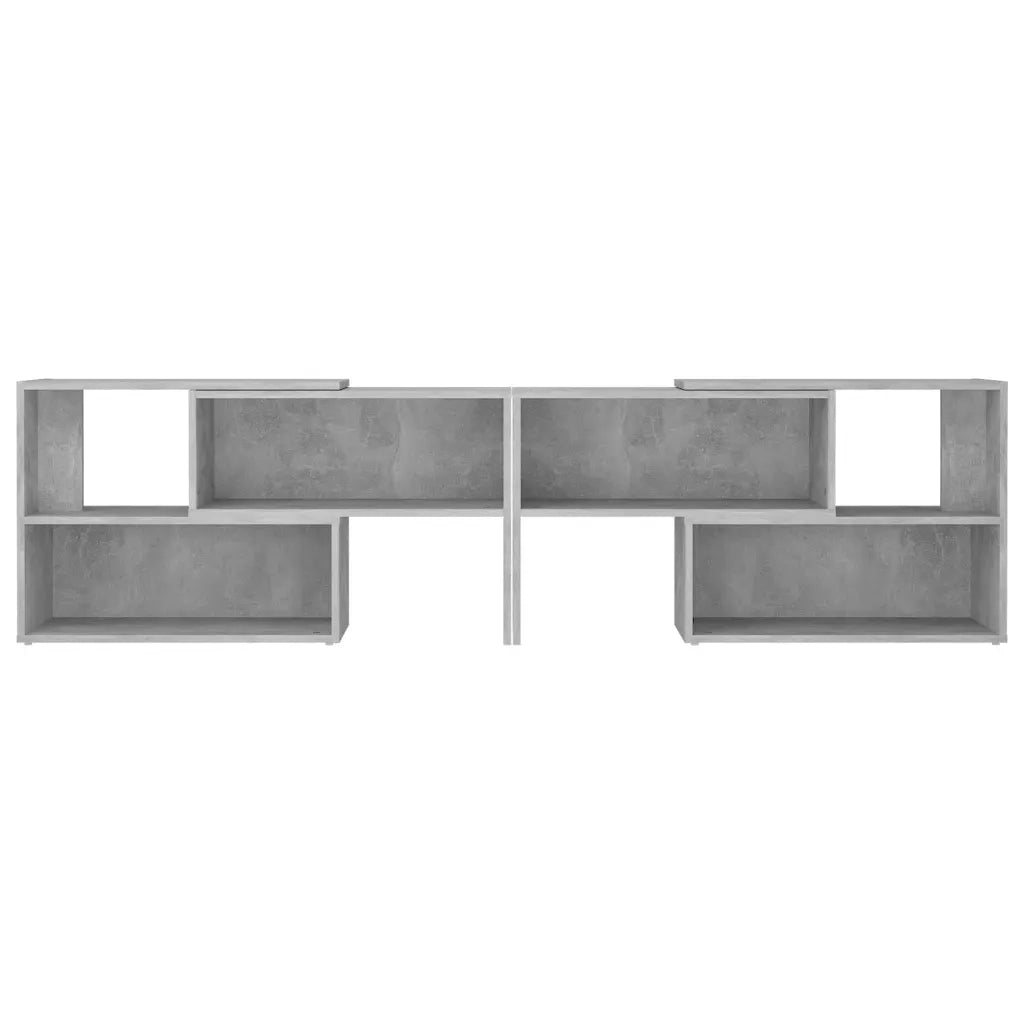 Mobile Porta TV Grigio Cemento 149x30x52cm in Legno Multistrato 808363
