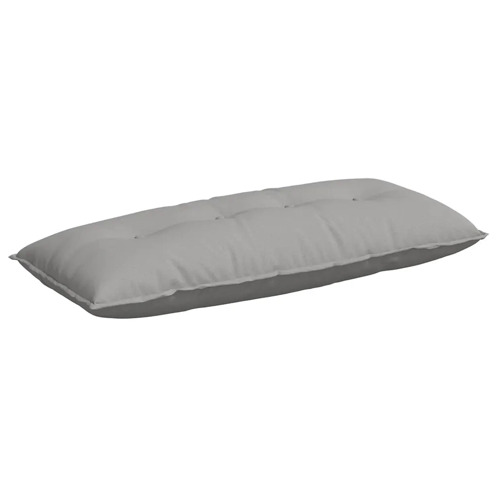 Cuscino per Schiena Grigio Nuvola 120 x 19 x 50 cm Tessuto