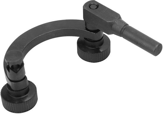 Sostegno Indicatori - Materiale Curvo in Acciaio - Diametro 8mm - Base di Supporto - Adatto per Pannelli di Indicazione - Duraturo e Inox - Indicatore di Misura