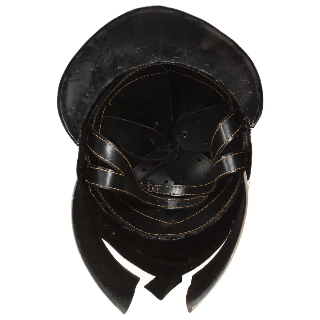 Elmo da Guerriero Greco Antico per LARP in Acciaio Ottone CFW7593681