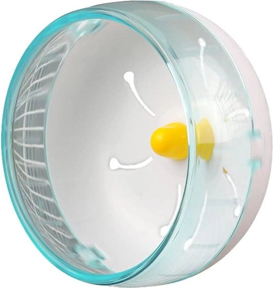 Esercizio per hamster - bicicletta per giro - 1 pezzo bicicletta per hamster - ruota di allenamento in plastica - ruote silenziose per hamster - bicicletta per piccoli animali domestici - accessori per hamster