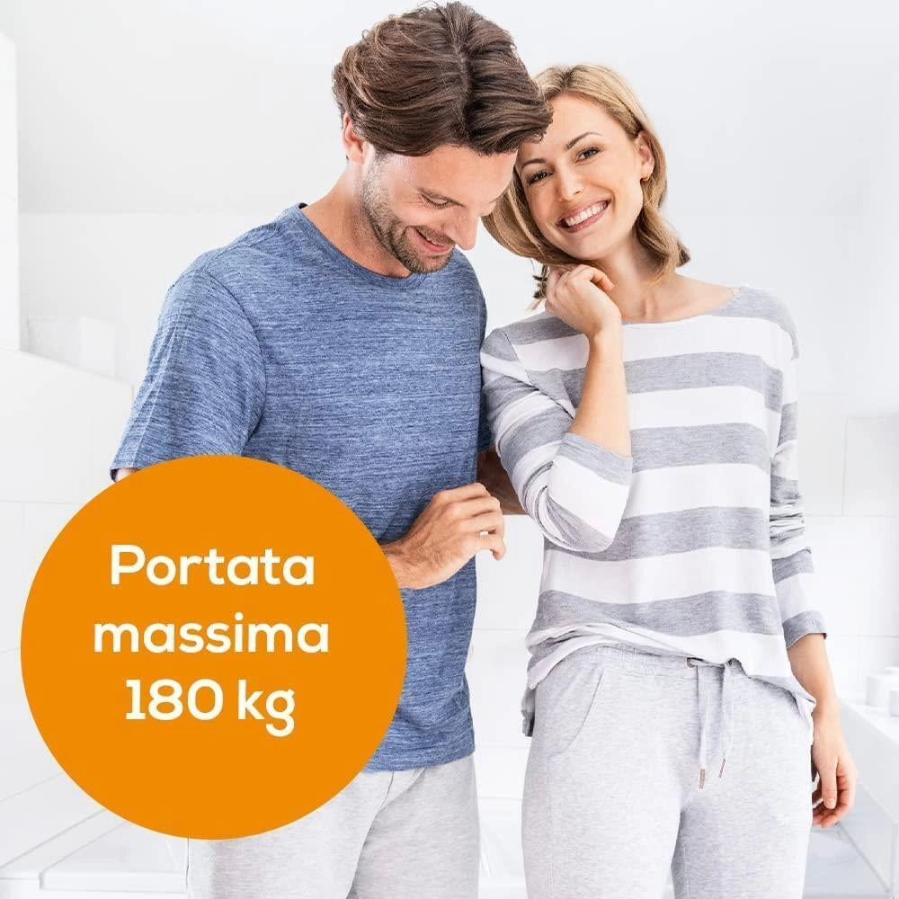 Beurer GS 235 Bilancia in Vetro con Superficie Antiscivolo e Magic Display, nero