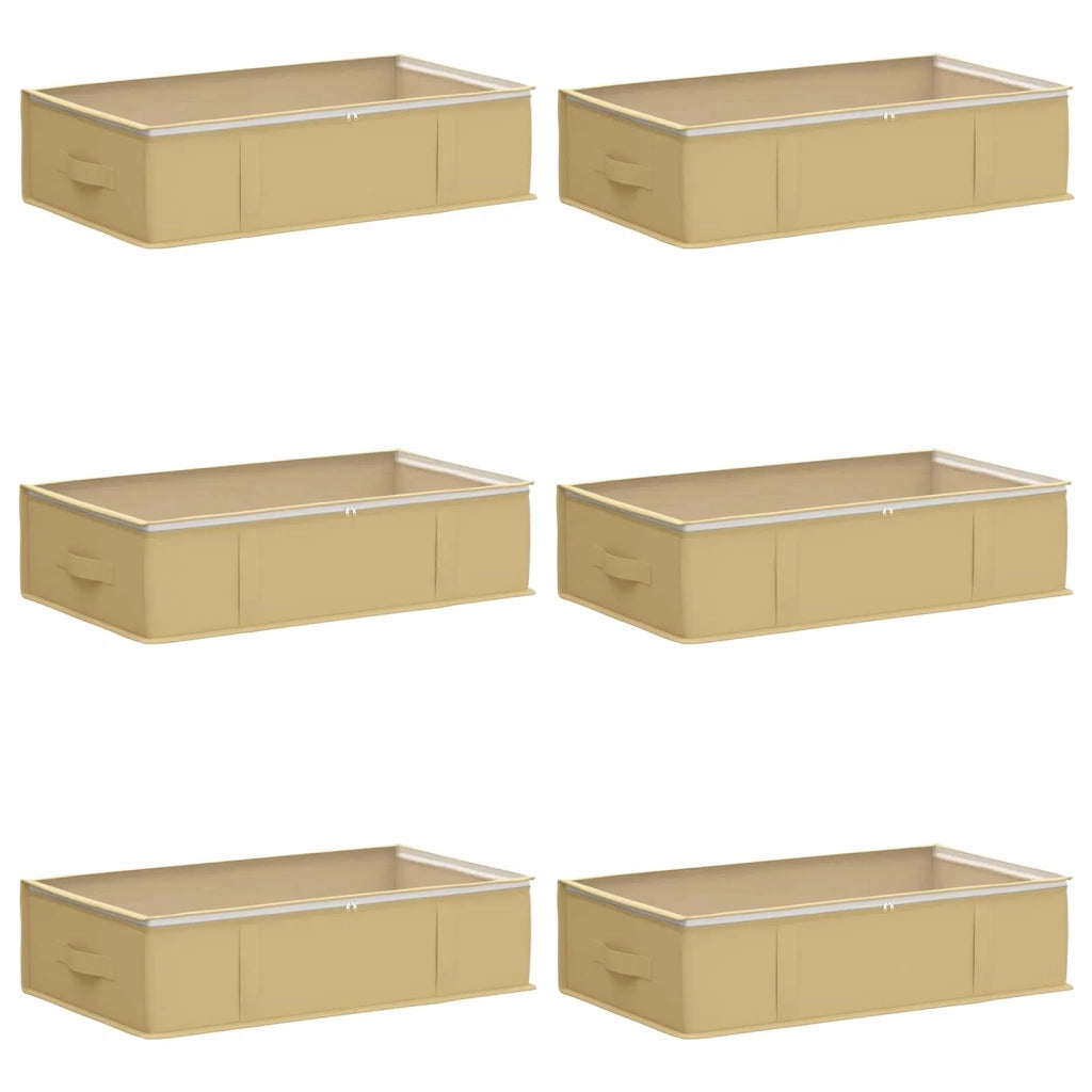 Scatola di stoccaggio con finestra trasparente in alto 6 pcs