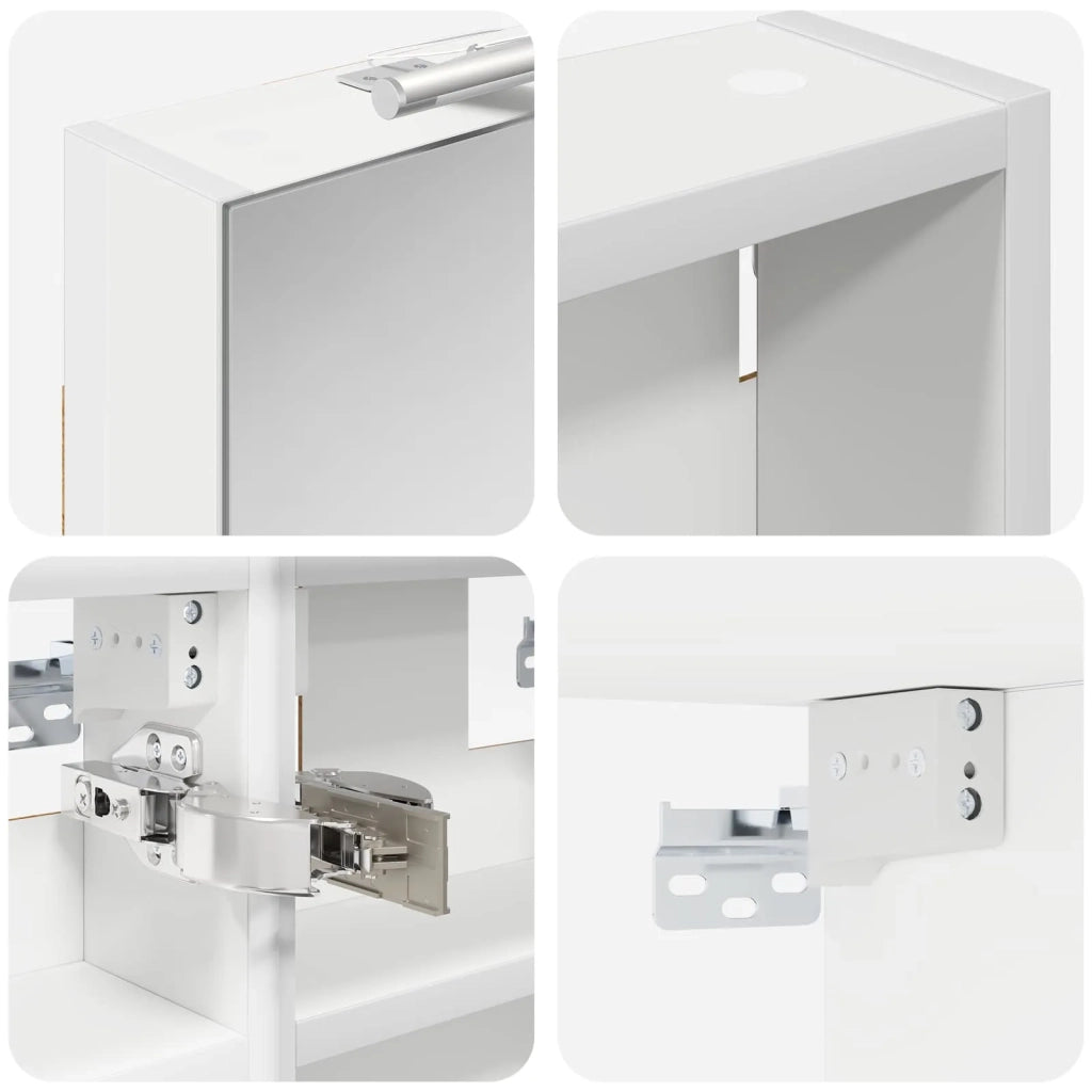 Set di Armadi da Bagno con lo scaffale 3 pcs 100 x 10,5 x 50 cm 3403688
