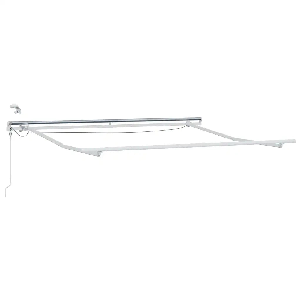 Struttura della tenda Bianco 350 x 250 cm Alluminio