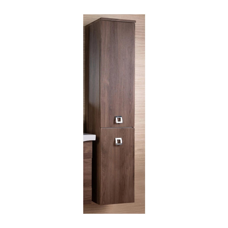 COLONNA BAGNO BRILLO 2 ANTE SOSP. 145 NOCE- 1,0 pz